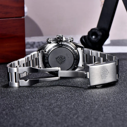 RollsTimi 2025 New Men's Watches Top Luxury Man Quartz Wristwatches Chronograph AR Sapphire Mirror Waterproof Sports Clock Gift