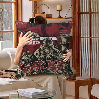 Game C-call Of D-duty Pillow Anime Pillow Sofa Bed Head Pillow Cover Cushion Cover 45x45 Cm Fashion
