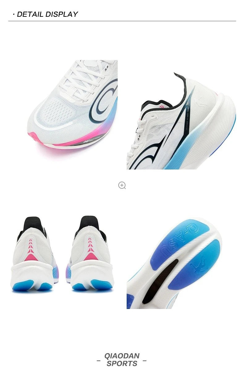 QIAODAN Feiying PB3 Enhanced Edition Professional Marathon Carbon Board hardloopschoenen herensneakers QDB023251299T