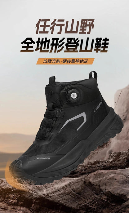 CAMSSOO Hiking Shoes Men Snow boots Outdoor Sports Climbing Shoes women Trekking Sneakers ankle boots hunting shoes travel boots