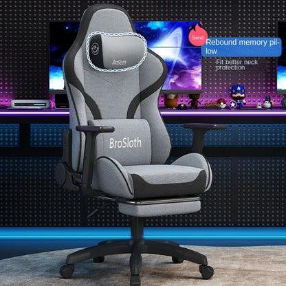 S6 Ergonomic Gaming Chair with Adjustable Backrest, Comfortable Computer Chair, Swivel Lift Chair with Armrests for Gaming & Office