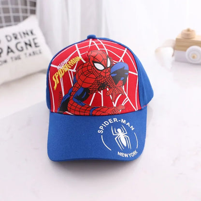 Spiderman Baseball Cap Boys Girls Hats Superhero Peripheral Sunhat Childrens Birthday Gift Cosplay Props Fashion Caps