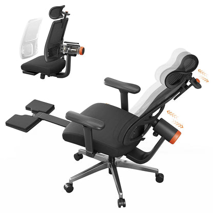 NEWTRAL MagicH-BPro Ergonomic Chair with Footrest, Auto-Following Backrest Headrest, Adaptive Lower Back Support, WFH & Leisure