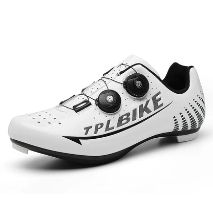 New Men’s and Women’s Bicycle Shoes Outdoor Cycling Shoes with Three Functional Soles Professional Training Shoes