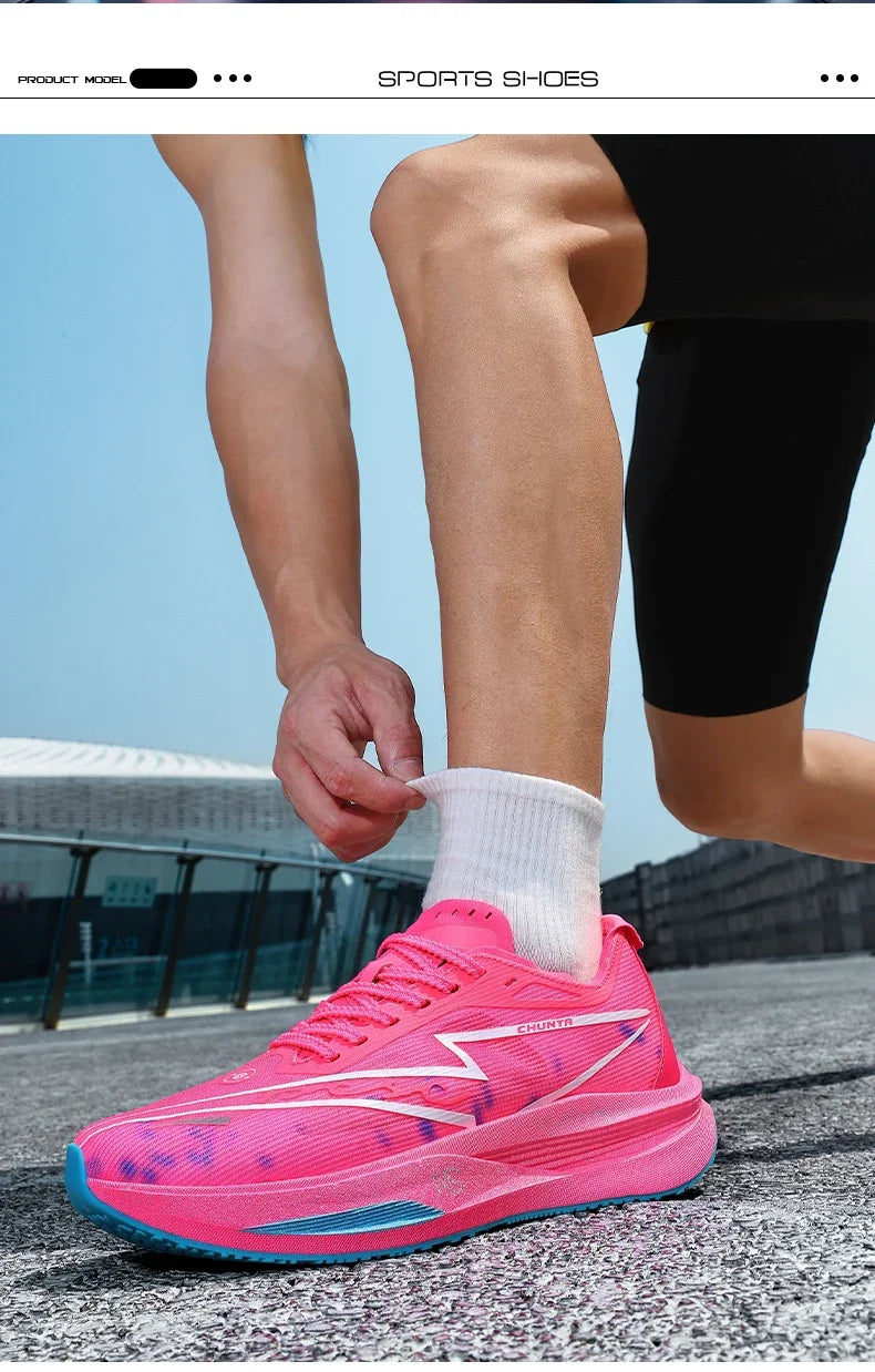 Tekaski čevlji Carbon Board Marathon za moške, specializirani športni čevlji, zračni, lahki, udobni športni čevlji Chunta za ženske