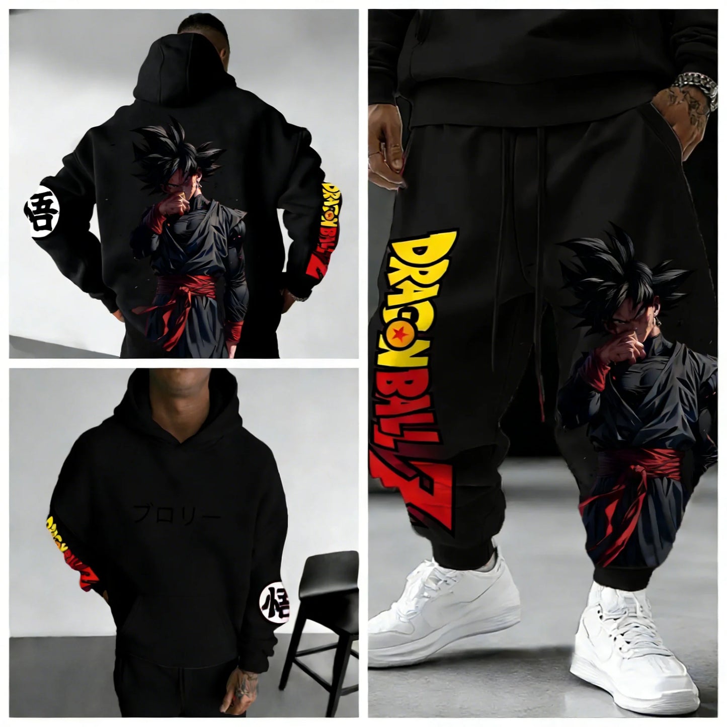 2026 Pok É Mon Animation Printed Hoodie and Pants Set for Men and Women, Casual Style Fashion Set