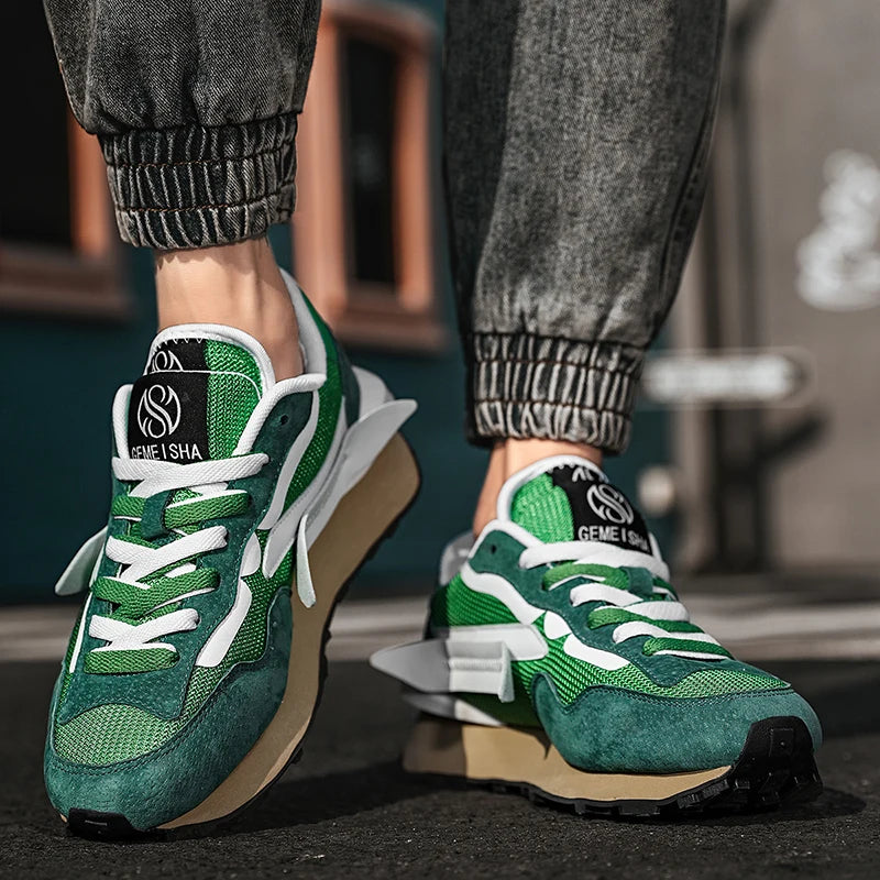 Moški športni čevlji za kriket Modni športni copati Čevlji Forrest Gump Čevlji za hojo Tenis Športni čevlji za tek po cesti