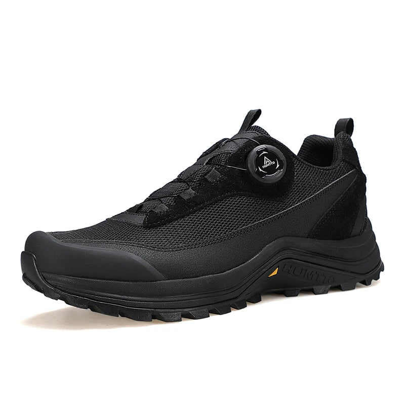 HUMTTO Men's Breathable Hiking Sneakers Non-slip Casual Running Shoes Outdoor Climbing Sneakers Designer Trekking Boots
