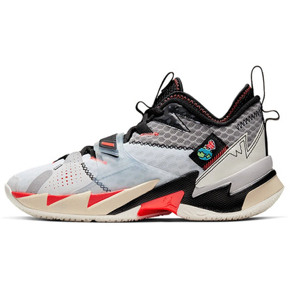 Nike originalni moški košarkarski čevlji JORDAN s srednjim zgornjim delom, oblazinjeni in trpežni, CD3002-101