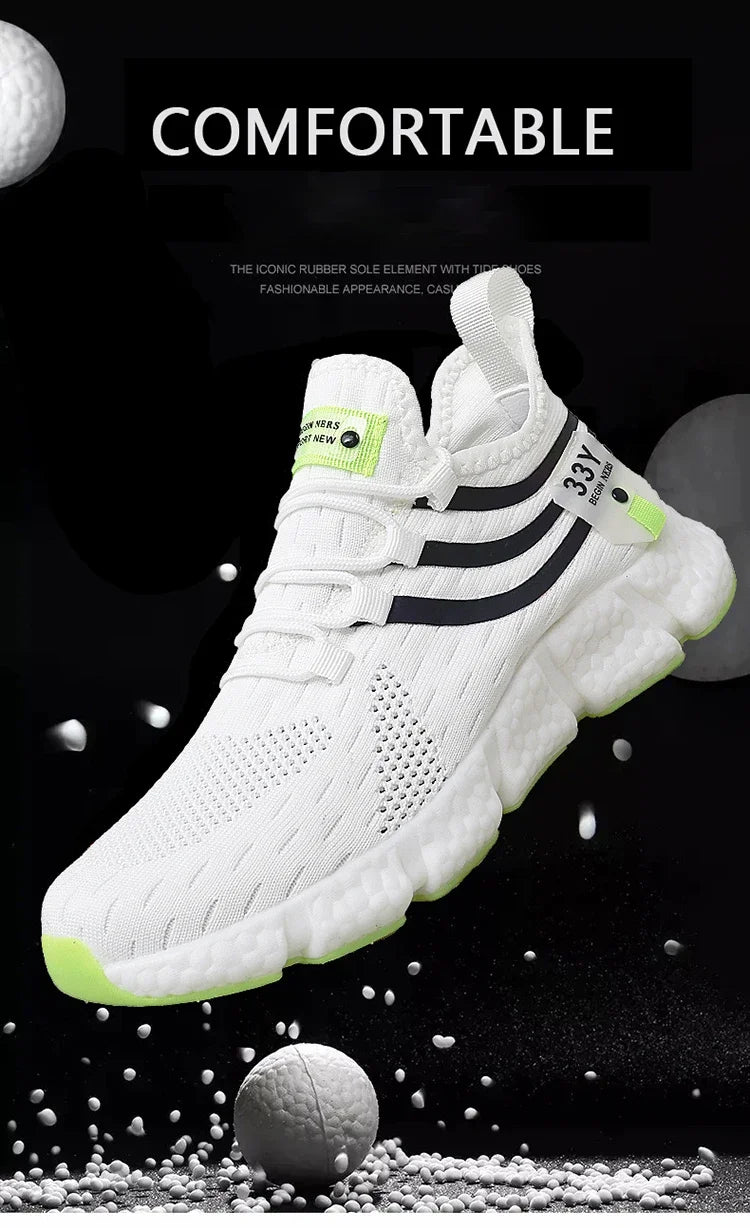 Trend dihalni moški športni čevlji za pomlad in jesen Tenis Masculino Zapatillas Hombre modni tekaški čevlji