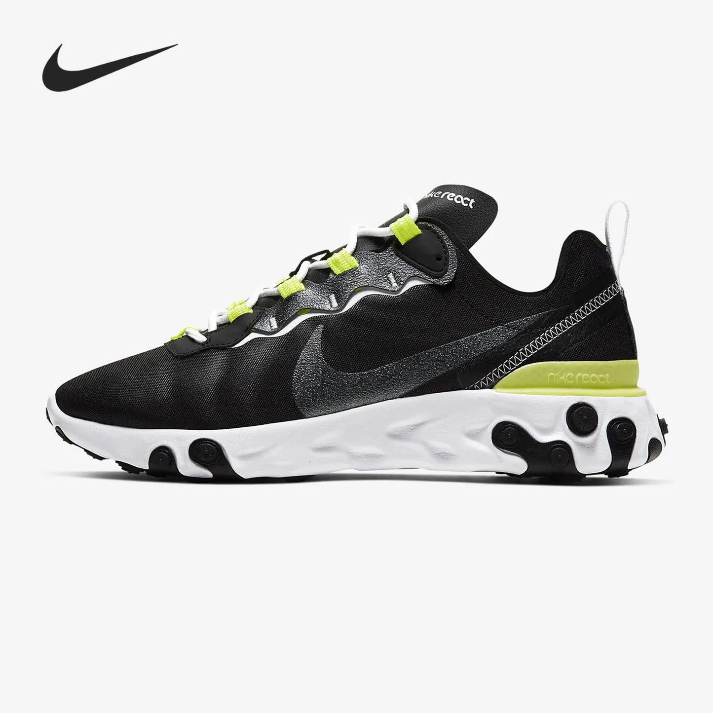 Nike Genuine React Herren- und Damen-Sportschuhe CN3591-001, komfortabel, strapazierfähig und niedrig geschnitten für Freizeit und Sport
