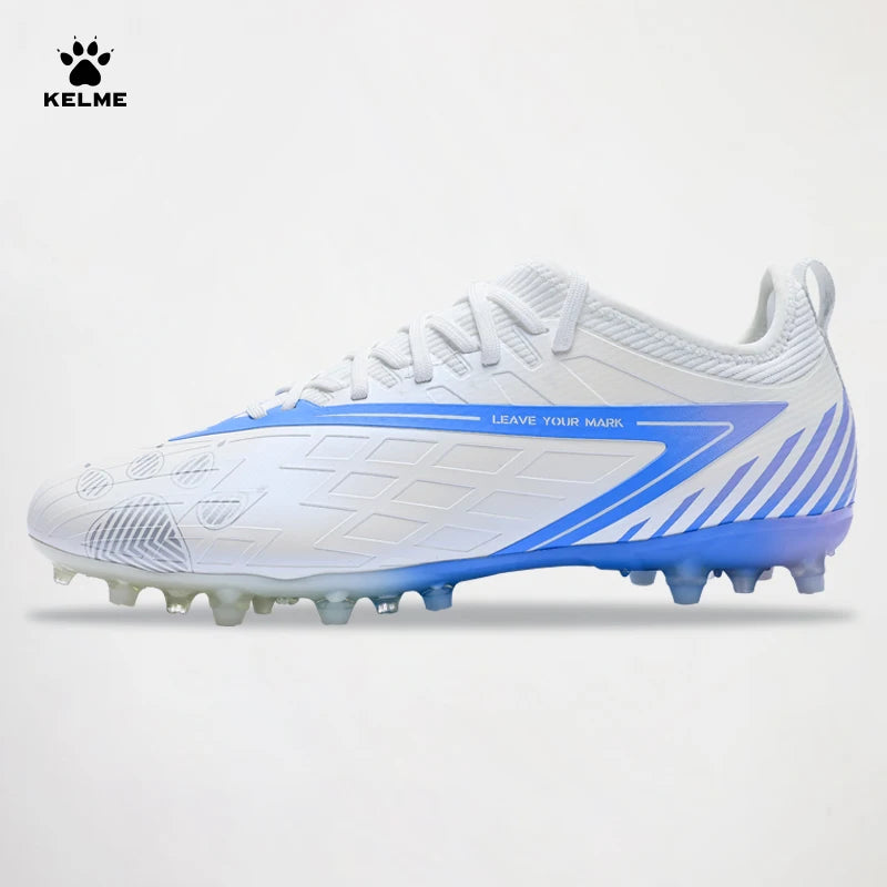 Kelme Soccer Shoes Men's Marauding Mid-Range MG Adult Game Short Spikes Professional Training Human Grass Football Shoes