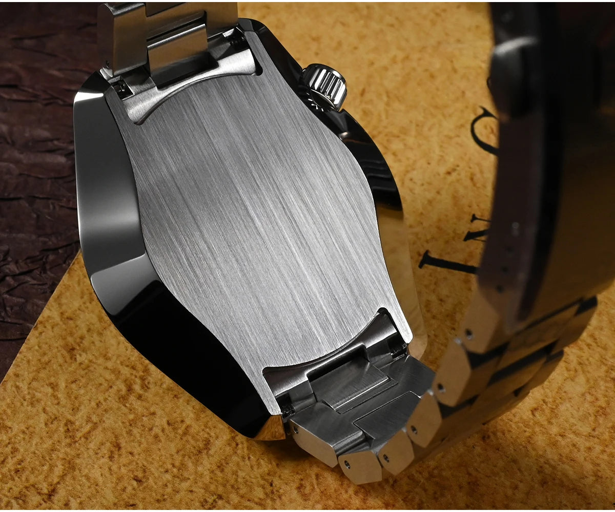 San Martin 44mm Men Diver Watch Vintage MM300 Gilt Dial Sport NH35 Automatic Mechanical Sapphire Waterproof 300M C3 Lume SN0087