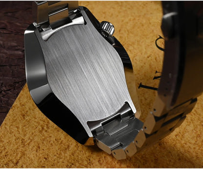 San Martin 44mm Men Diver Watch Vintage MM300 Gilt Dial Sport NH35 Automatic Mechanical Sapphire Waterproof 300M C3 Lume SN0087