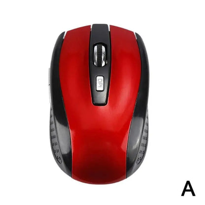 2.4GHz Wireless Mouse, Optical Mice with USB Receiver, Gamer 6 Buttons Mouse for Computer, PC, Laptop Accessories