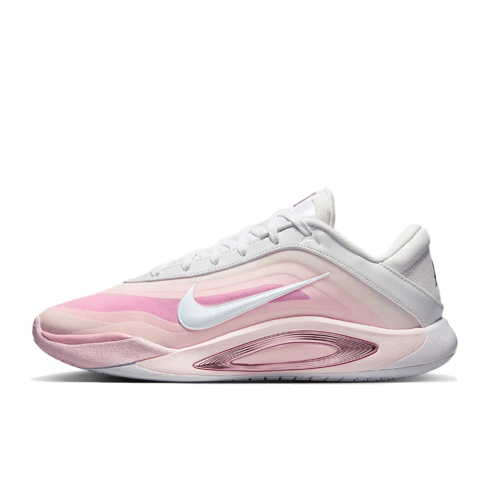 Nike A'ONE EP Unisex Fashionable, Lightweight, Breathable, Cushioned, Patchwork Training and Basketball Shoes FZ8606-101