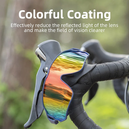 ROCKBROS Polarized Bike Glasses UV400 Sun Protection Cycling Sunglasses Ultralight Large Frame MTB Road Bicycle Eyewear Glasses