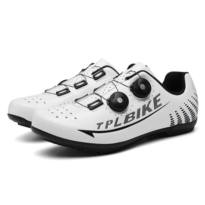 New Men’s and Women’s Bicycle Shoes Outdoor Cycling Shoes with Three Functional Soles Professional Training Shoes