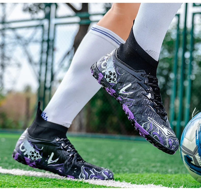 Moški profesionalni nogometni čevlji Society Cleats Nogometni čevlji Original Čevlji za notranje nogometno igrišče Čevlji za trening na travi TF/FG Superge