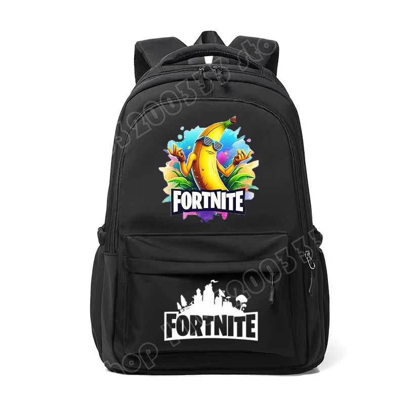 Fortnites Kids Backpack Portable Large Capacity Student Schoolbag Cartoon Printed Shoulder Bag School Supplies for Boys Gift
