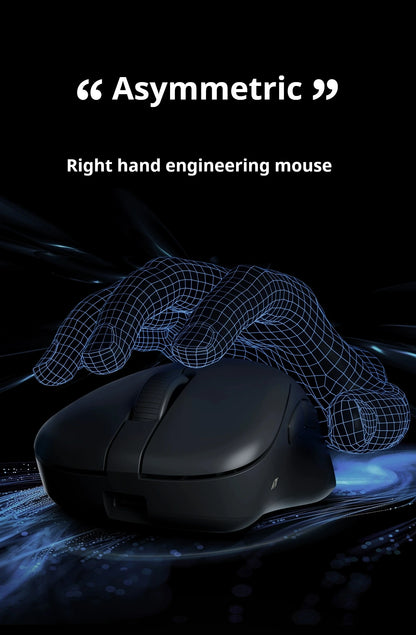 Mouse de gaming wireless ATK Z1 Pro Max Ultra, picioruș personalizat, PAW3950 Ultra Smart Speed Wireless, rată de polling 8k, latență redusă de 0.39ms