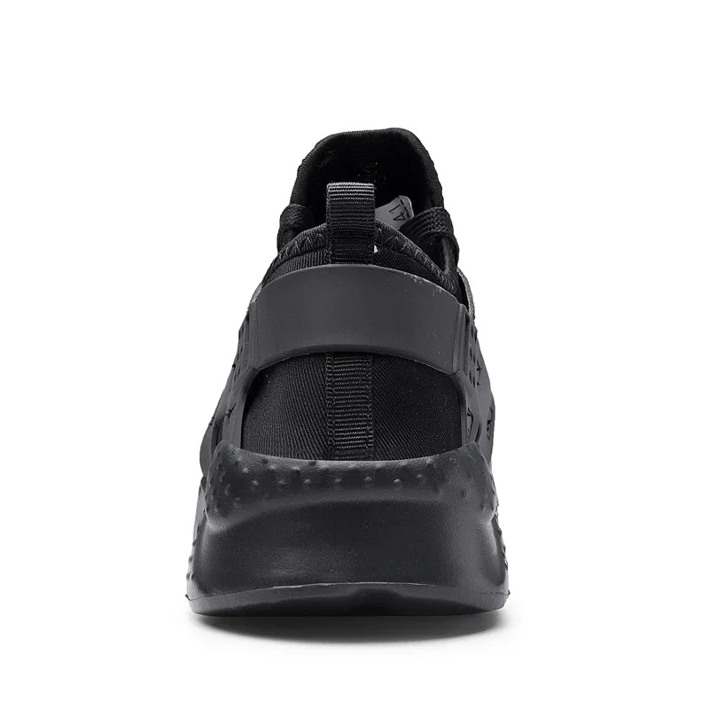 Zapatillas deportivas de moda para hombre, ligeras, cómodas y transpirables. Zapatillas deportivas para hombre, zapatillas para caminar, de malla, planas, rojas, de verano.