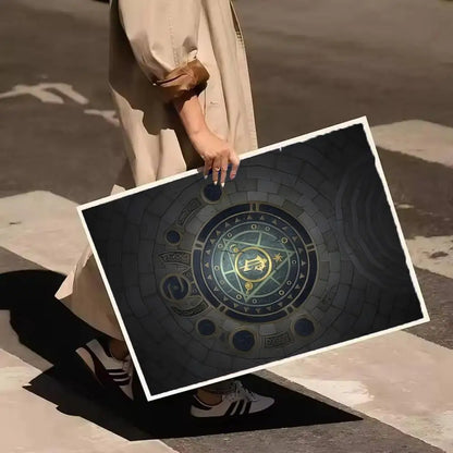 World Of W-Warcraft W-Wow Soft Silicone Poster Self-adhesive Painting with prints Home bedroom living room decoration