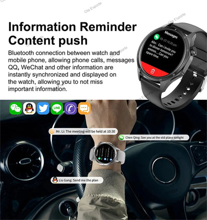 2025 GPS Smartwatch for Men  HD AMOLED Display, Bluetooth Calling, Heart Rate Monitor, GPS Motion Tracking & Waterproof Design