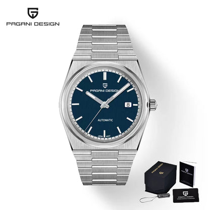 Pagani Design Men's Fashion Automatic Mechanical Watch Miyota8215 Luxury Sapphire AR Coated Stainless Steel Waterproof