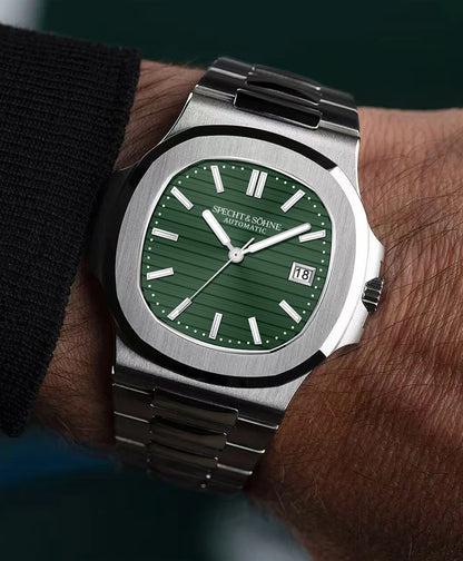 2025 Specht&Sohne New Hot Selling Men's Automatic Mechanical Watch Sapphire Crystal Stainless Steel Sports Watch Waterproof 50M