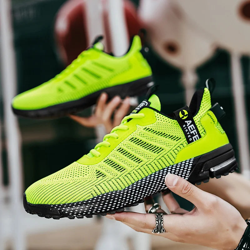Nouveaux hommes chaussures de course respirant chaussures de sport de plein air baskets légères pour hommes chaussures d'entraînement athlétiques confortables
