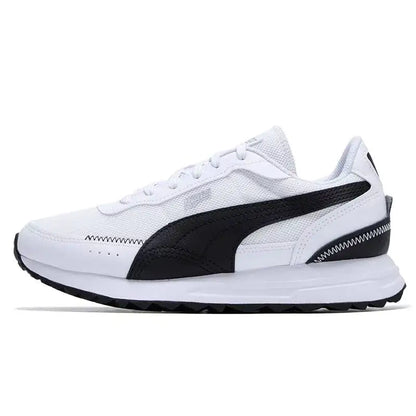 Nouvelles baskets unisexes PUMA Road Rider 2026 avec ensemble de chaussettes, chaussures décontractées confortables et amortissantes, blanc noir 397432-05/947630-04