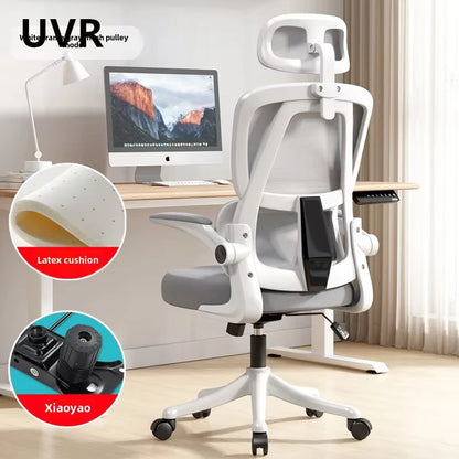 UVR Ergonomic Office Chair Adjustable Computer Chair with Armrests, Swivel Desk Chair for Home Office, Study Room, Gaming & Work Space