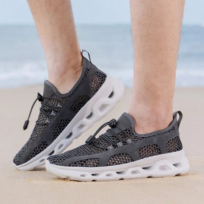 Hombres, mujeres, zapatillas de vadeo de secado rápido, transpirables, AquaIn Upstream, antideslizantes, para deportes al aire libre, resistentes al desgaste, zapatillas de playa, tallas 39-46
