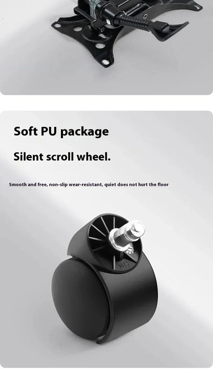 Gaming Chair Office Desk Ergonomic Computer Adjustable Armrests 3D Headrest Chair Lift Chair Back  Can Tilt Back with Foo Pedals