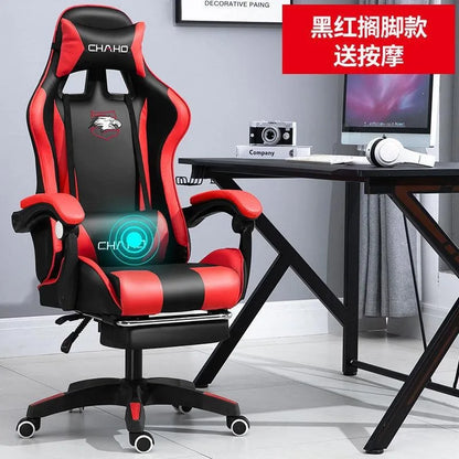 Joylive WCG High-quality Leather Computer Gaming Chair Cafe Racing Chair for Office and Game Room