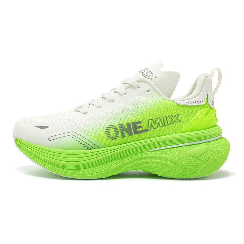 ONEMIX Nieuwe jogging- en hardloopschoenen voor dames en heren, lichte sneakers, wegschoenen, slijtvaste modieuze sportschoenen, fitnessschoenen