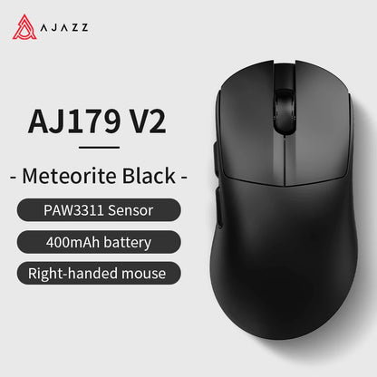 AJAZZ AJ179 V2 MAX tro-načinski miš za dešnjake, lagan 56g, senzor PAW3311, Huanuo Micro Switch, TelinkMicrochip