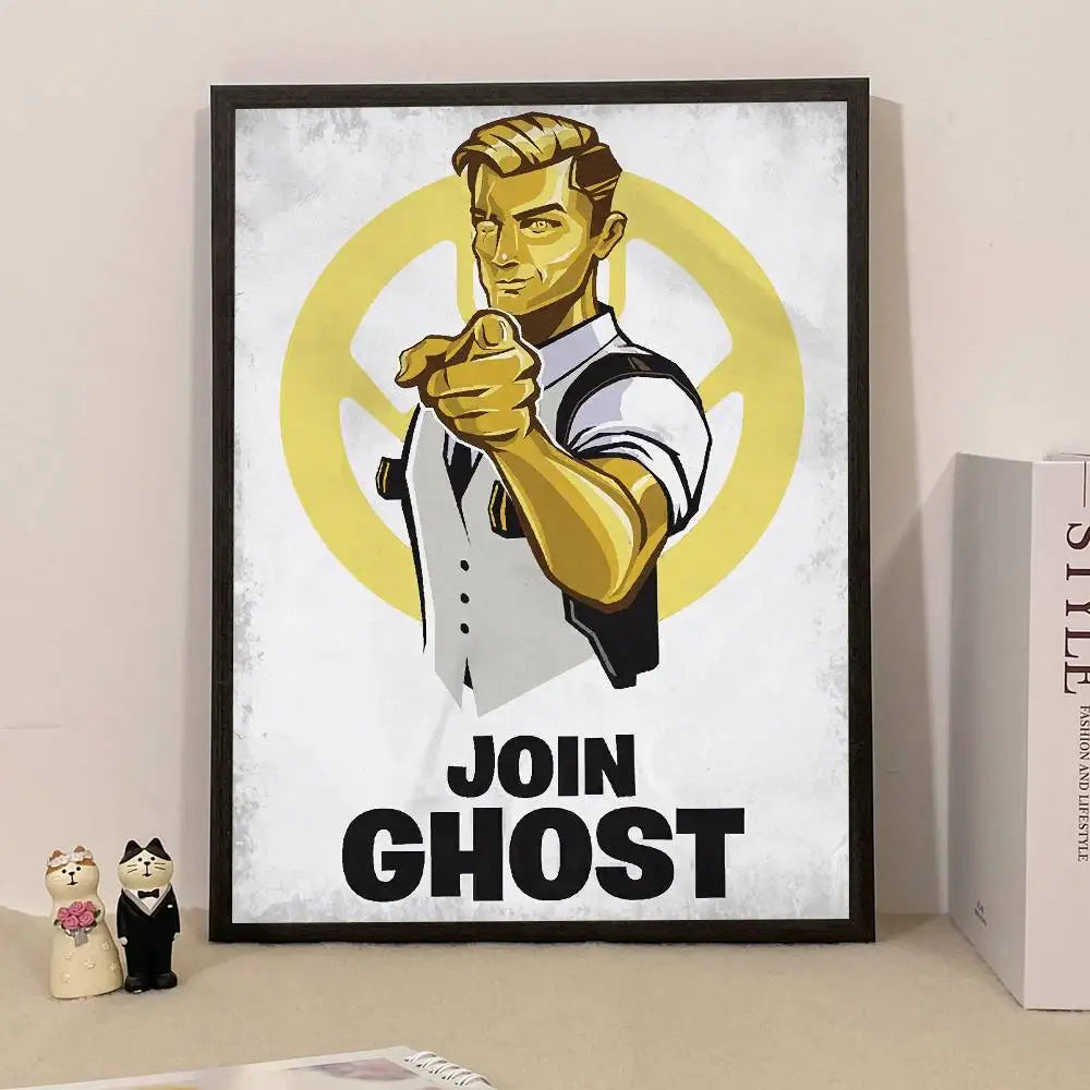 Poster a sorpresa Game F-Fortnite per la casa, quadro decorativo da parete per studio e soggiorno