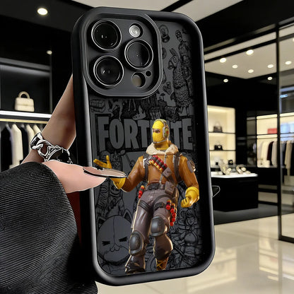 Game Fortnite Phone Case for iPhone 17e 17 16e 16 15 14 13 12 11 Air Pro Max Mini XR XS X 7 8 6 6s Plus Soft TPU Back Cover