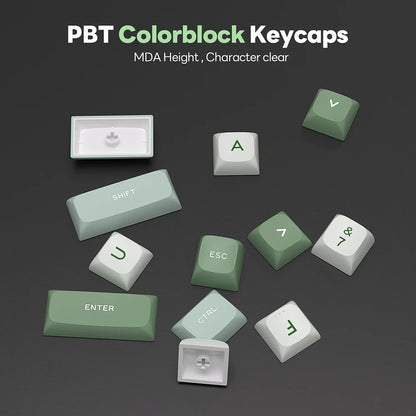 RK Royal Kludge R75 Gasket Wired Mechanical Keyboard 80 Keys RGB Backlit Hot-Swappable Spanish Gamer Keyboard MDA PBT Keycaps