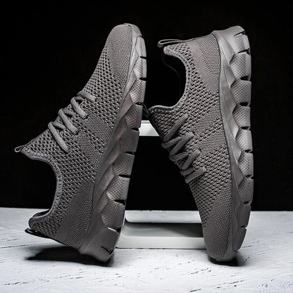 Zapatillas deportivas para hombre, ligeras y transpirables, para correr, para todas las estaciones, tallas grandes, clásicas, informales, deportivas, con suela gruesa, para caminar