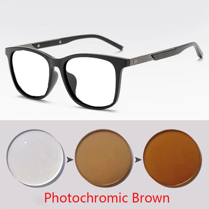 Anti-glare Short-sight Lens Square Polarized Men Sunglasses TR90 Driver Diopter Sun Glasses For Women 0 -0.5 -0.75 To -6.0
