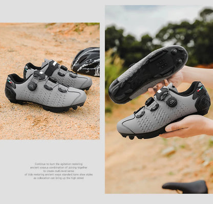 Pantofi de ciclism pentru șosea, pantofi de ciclism pentru mountain bike, respirabili și rezistenți la uzură, pantofi profesioniști cu sistem de blocare, pentru bărbați sau femei