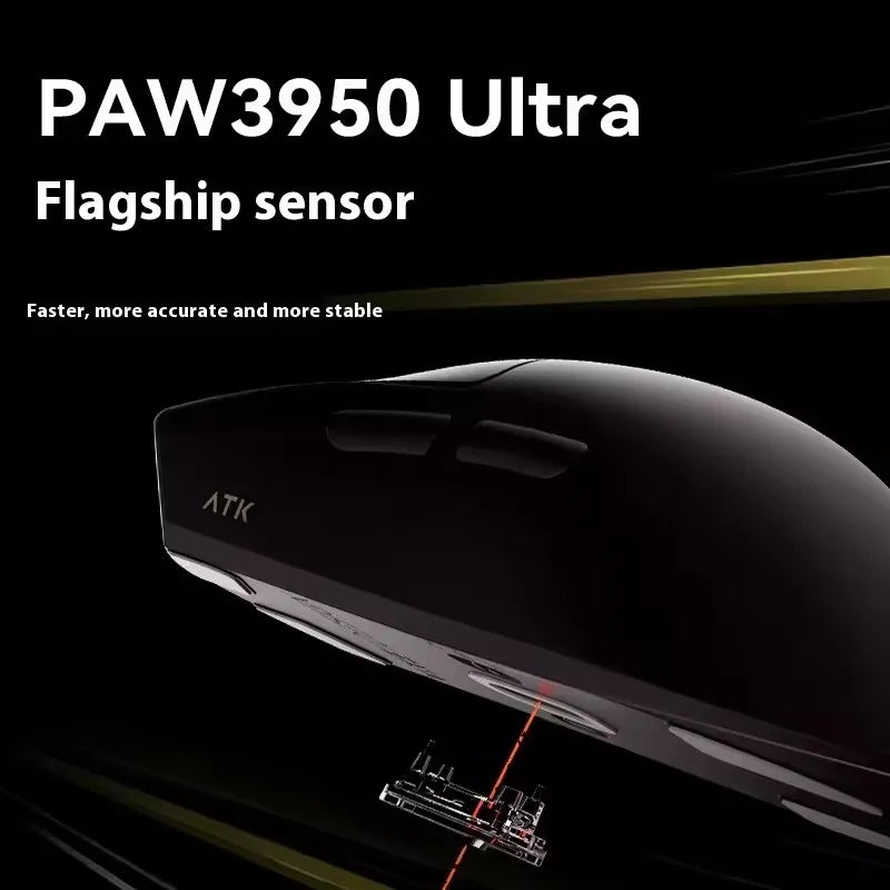 ATK Blazing Sky X1 Wireless Gaming Mouse, 8K Polling Rate, PAW3950 Ultra Sensor, 32,000 DPI, Tri-Mode Bluetooth & 2.4GHz Lightweight FPS Gaming Mouse
