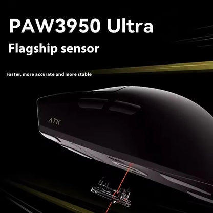 ATK Blazing Sky X1 Wireless Gaming Mouse, 8K Polling Rate, PAW3950 Ultra Sensor, 32,000 DPI, Tri-Mode Bluetooth & 2.4GHz Lightweight FPS Gaming Mouse