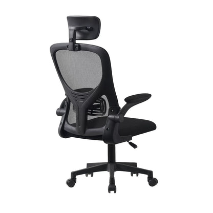 Chaise de Bureau Ergonomique et Confortable pour Étudiant, Tabouret à Dossier pour Gamer