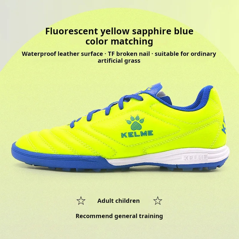 Kelme Tf Broken Nail Pantofi de fotbal pentru adulți și tineri Pantofi de fotbal antiderapanti pentru gazon artificial Pantofi de fotbal pentru jocul de cinci contra cinci Pantofi de fotbal sportivi