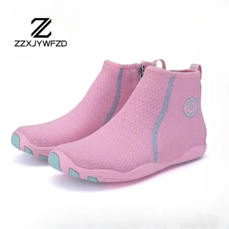 Outdoor Sport Hiking Wading Sneakers Unisex Swimming Water Shoes High Top Barefoot Beach Aqua Shoes Fitness Diving Surf Sandals