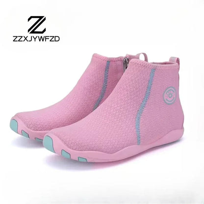 Outdoor Sport Hiking Wading Sneakers Unisex Swimming Water Shoes High Top Barefoot Beach Aqua Shoes Fitness Diving Surf Sandals